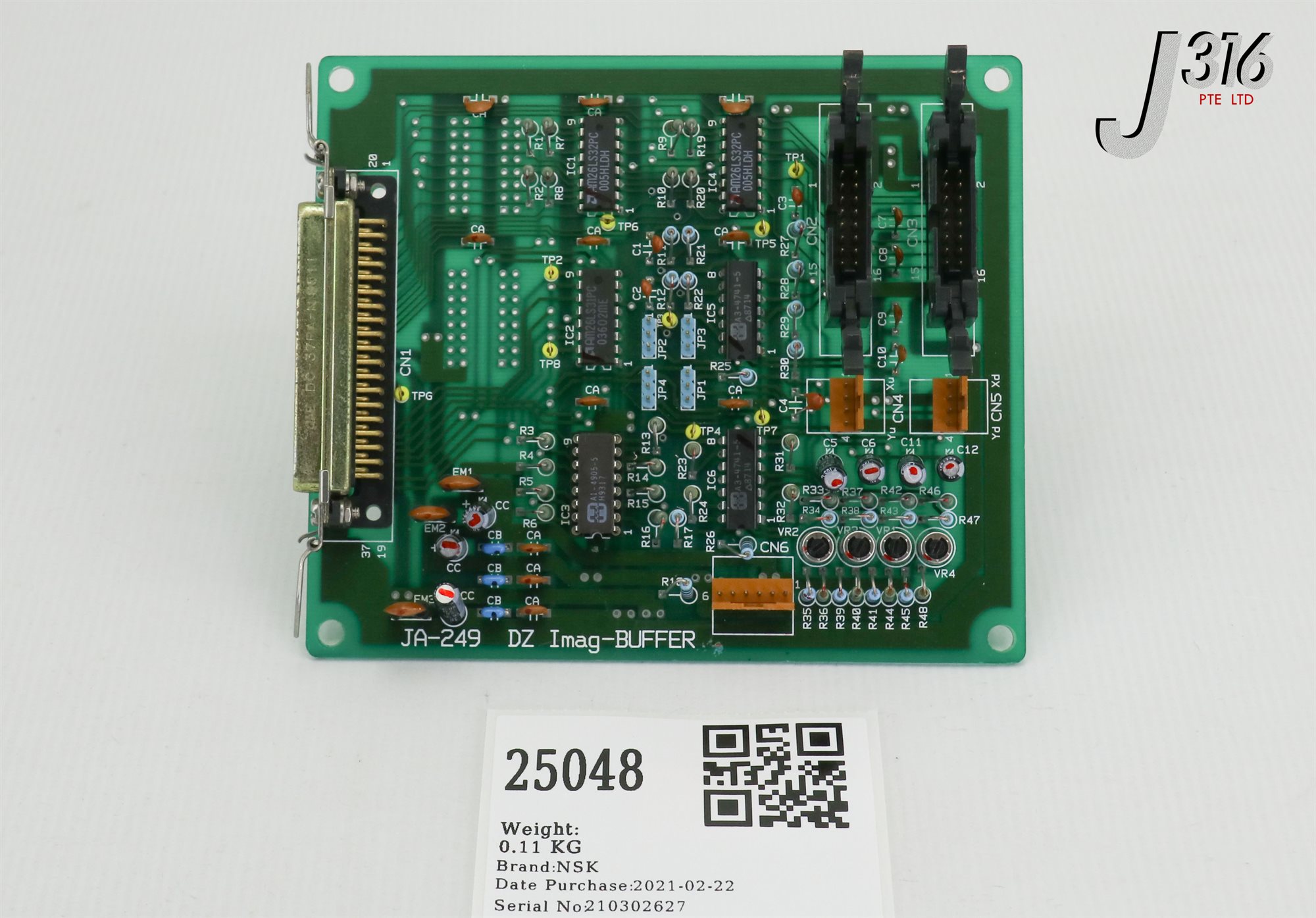※J※ 25048 NSK PCB, DZ IMAG-BUFFER JA-249 | eBay